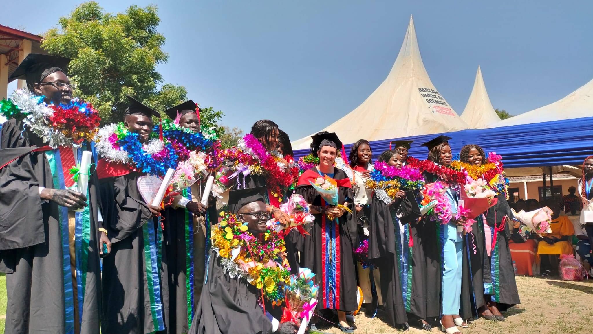 Juba Elena cerimonia di laurea 3